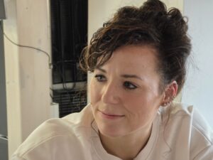 Jutta Grüne bei Theo und Matti